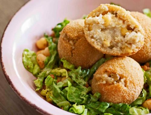 CROQUETAS DE QUINOA Y GARBANZOS