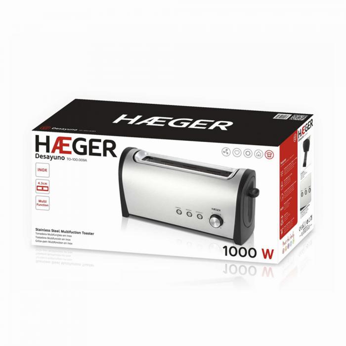 Torradeira HAEGER DESAYUNO - 1000 W - Image 2