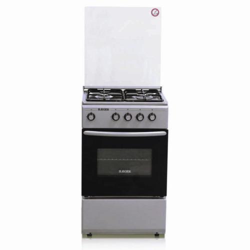 Cocina de gas 50x50 Gris e Inox