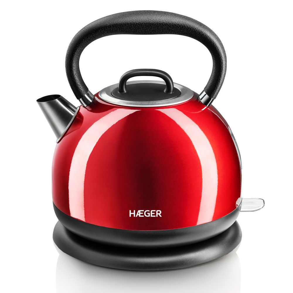 Red Cherry electric kettle - HAEGER Home Appliances