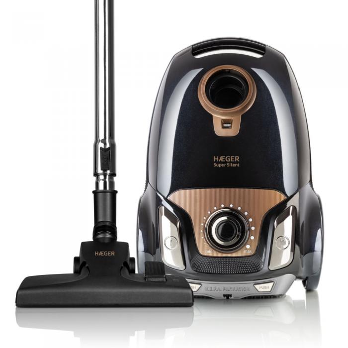 Aspirador com saco HAEGER SUPER SILENT – 750W 4 LT