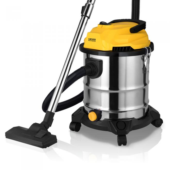 Aspirador de sólidos e líquidos HAEGER WORK FORCE - 1200 W 20 LT