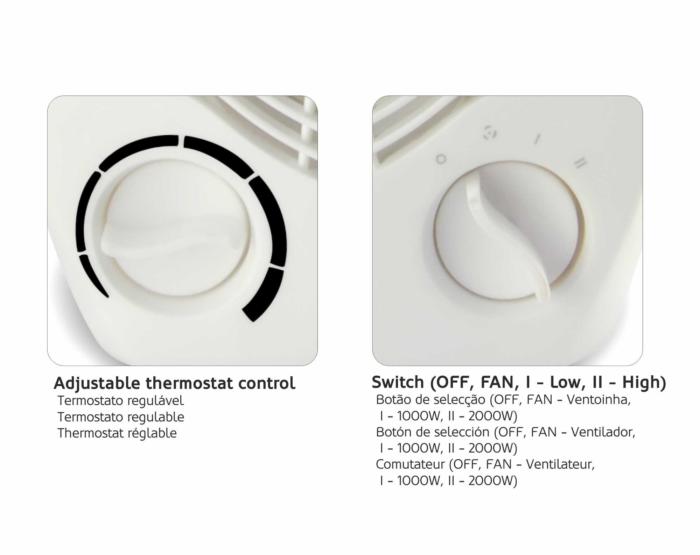 Fan heater Heat - Image 2