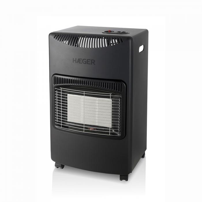 Estufa de gas Premium Warm (Negro)