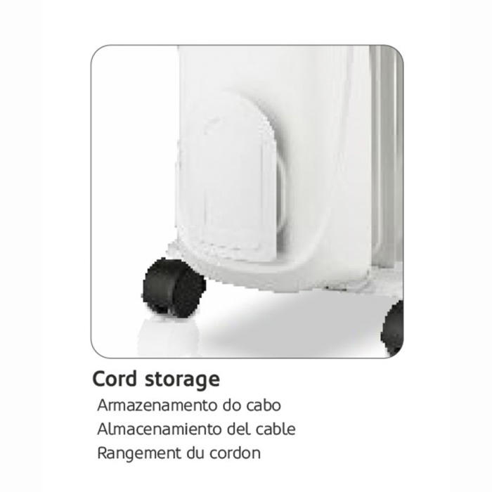Radiador elétrico HAEGER ELAN XI - 2500W - Image 3