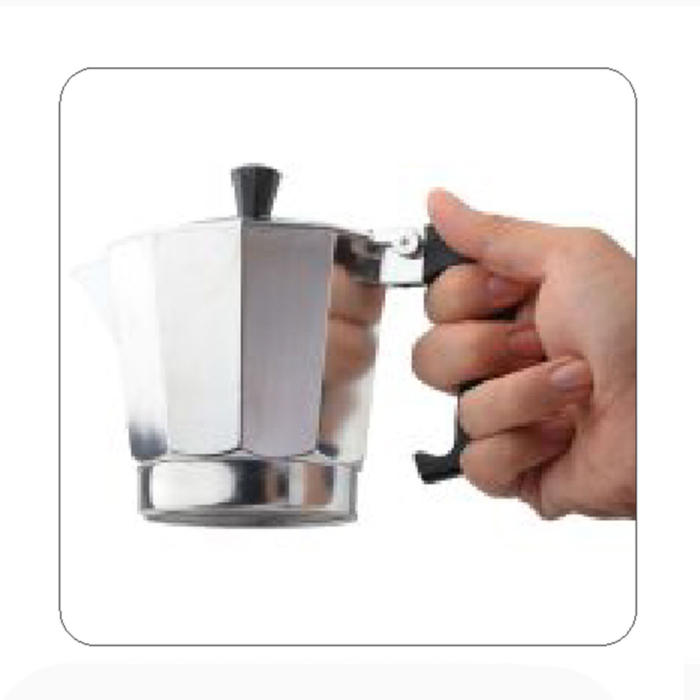 Cafeteira HAEGER MOKA Pot 9 - Em alumínio 9 chávenas - Image 2