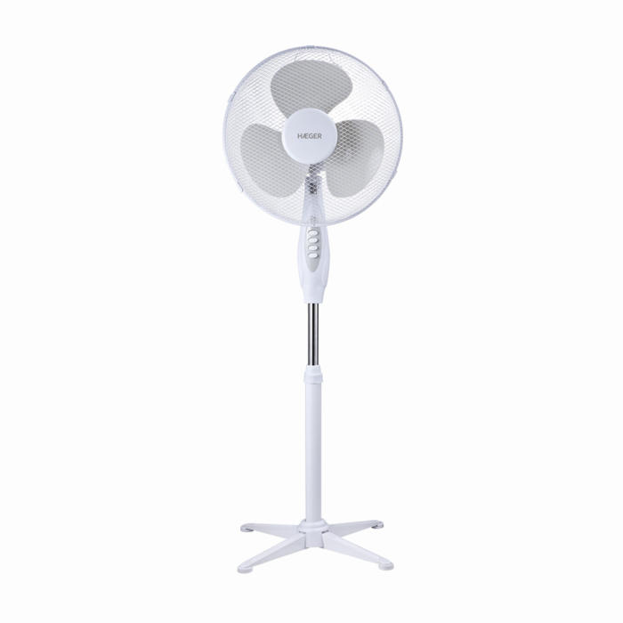 Ventilador de pie Cross Wind (Blanco)
