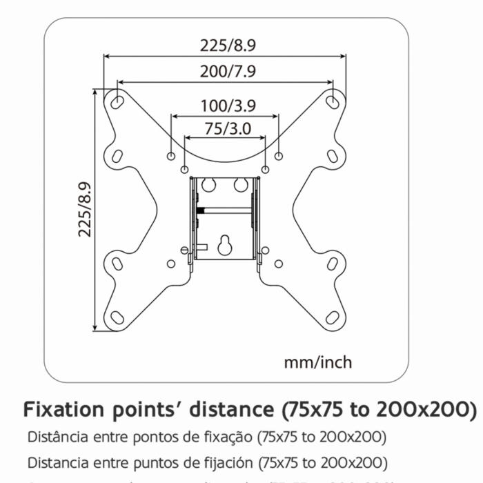 Suporte TV para parede HAEGER TILT 23"- 37" - Image 4