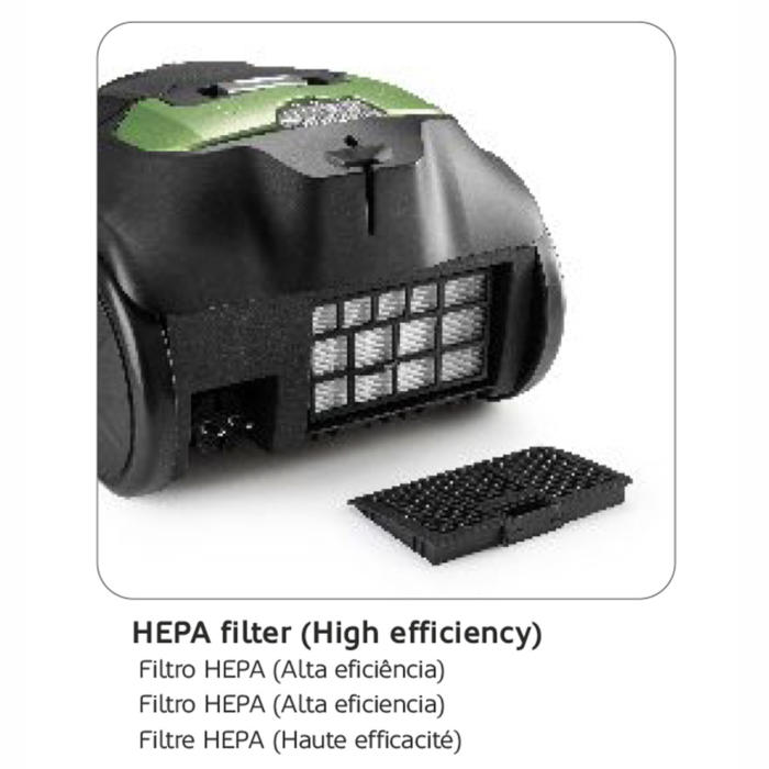 Aspirador com saco HAEGER ECO MATTE – 700W 4 LT - Image 7