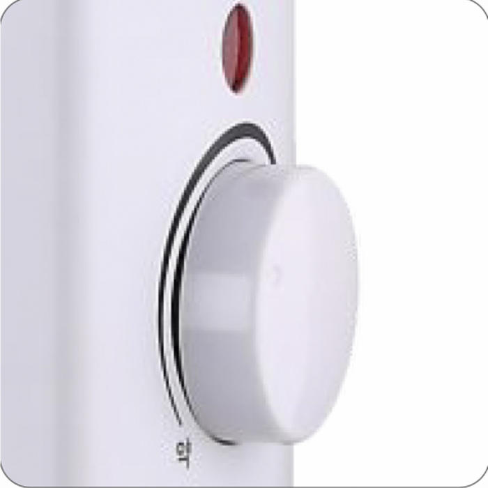 Radiador eléctrico Mica Heater (Blanco) - Imagen 3