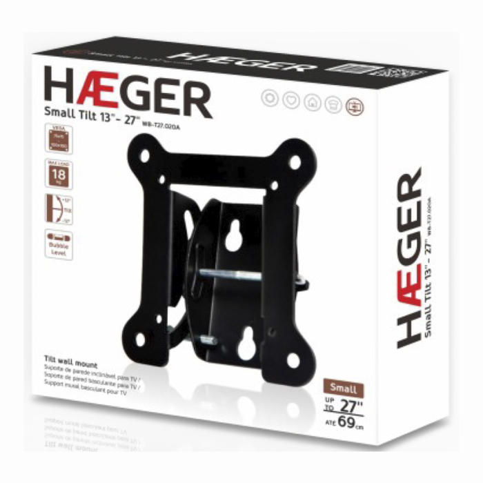 Suporte TV para parede HAEGER SMALL TILT 13"- 27" - Image 2