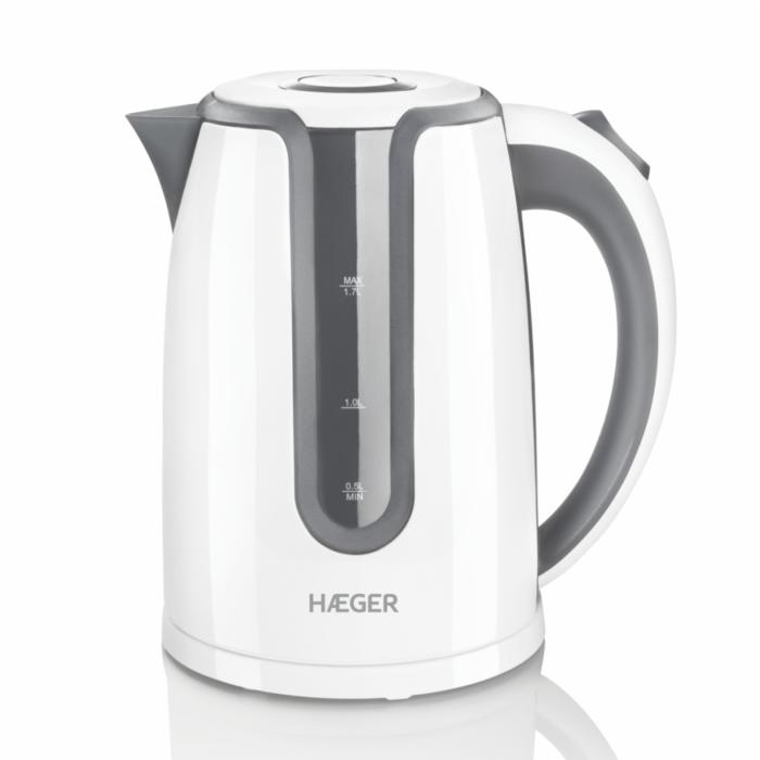 Jarro elétrico HAEGER HOT GREY - 1,7 L 2200 W