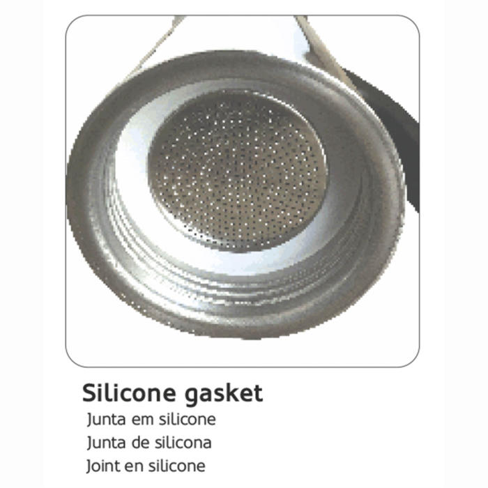 Cafeteira Italiana para 10 chávenas HAEGER SS MOKA Pot 10 em Inox - Image 3
