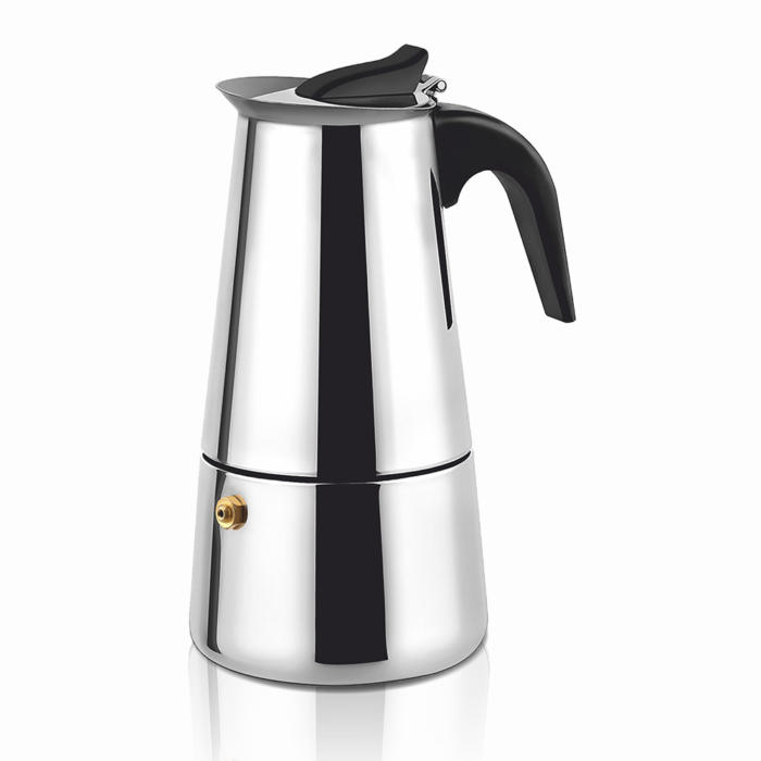 Cafeteira Italiana para 10 chávenas HAEGER SS MOKA Pot 10 em Inox