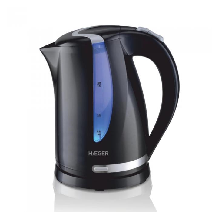 Jarro elétrico HAEGER BLACKNESS - 1,7 L 2200 W
