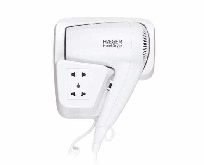 Secador de cabelo profissional para Hotel HAEGER HOTEL DRYER - 1200 W