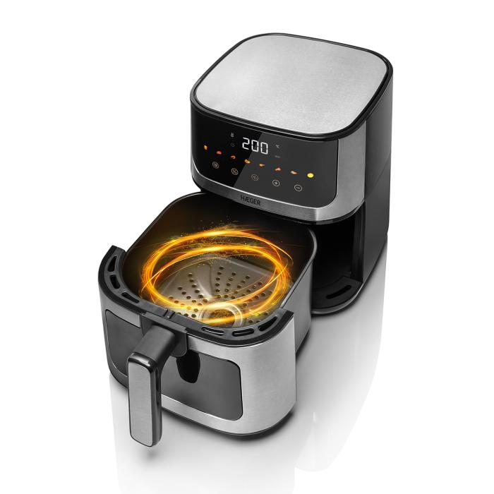 Fritadeira sem Óleo Digital HAEGER Magic Window - 4.7 L - Image 3