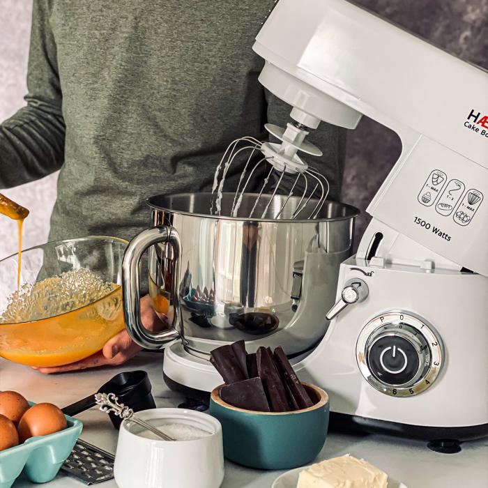 Batedeira com taça profissional HAEGER CAKE BOSS - 1500W - Image 5