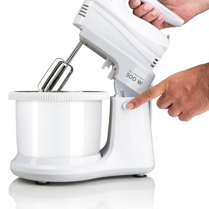 Batidora Amasadora com bol Haeger MAX MIXER BOWL 500W 3L - Imagen 3