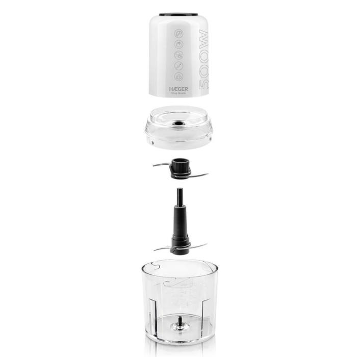 Picadora HAEGER Chop Master - 500 ml, 500 W - Imagen 3