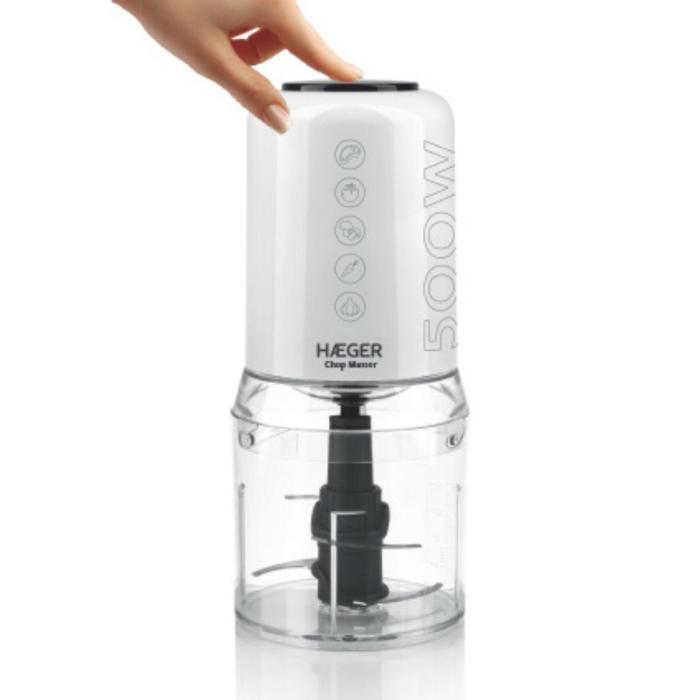 Picadora HAEGER Chop Master - 500 ml, 500 W - Imagen 2