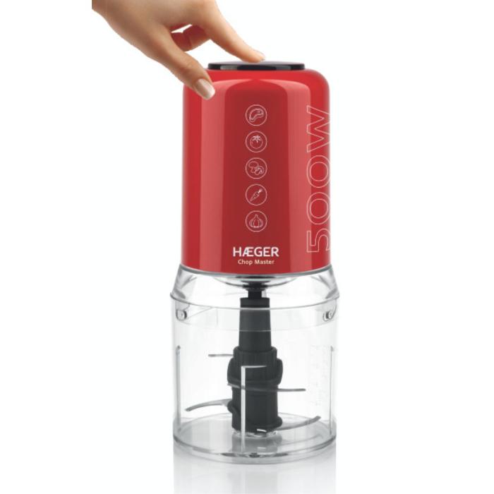Food Processor HAEGER Chop Master - 500ml, 500W - Image 4