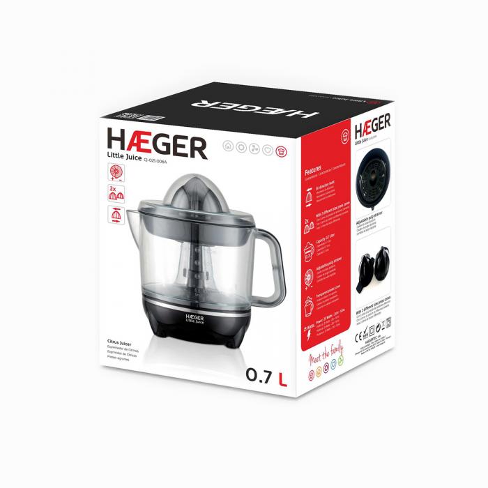 Espremedor de citrinos HAEGER LITTLE JUICE - 0,7 LT 25 W - Image 3