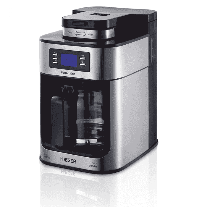 Cafetera de Filtro con molino de café HÆGER Perfect Drip