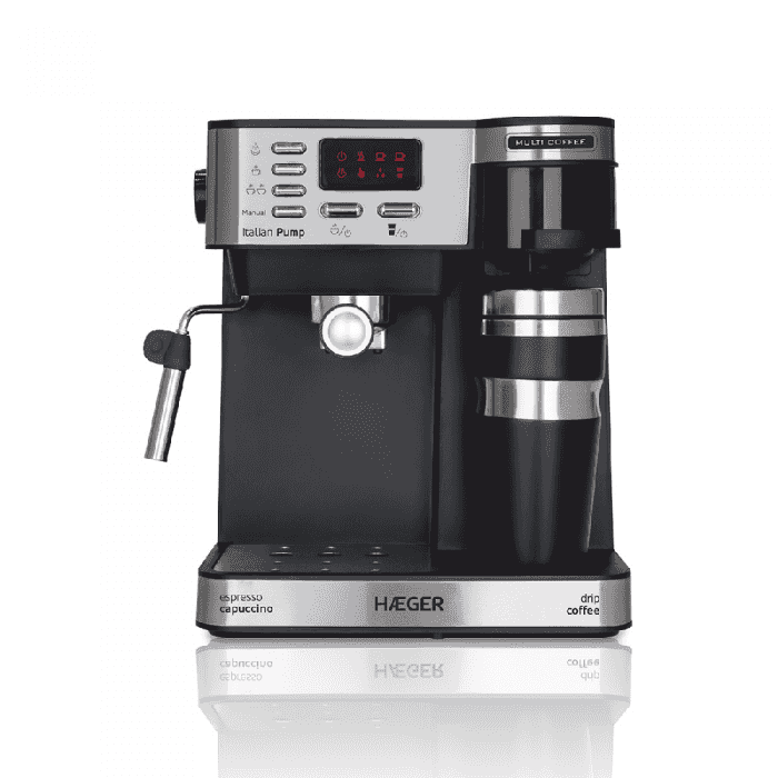 Máquina café expresso e de filtro HÆGER MULTI COFFEE - 1450 W - Image 2