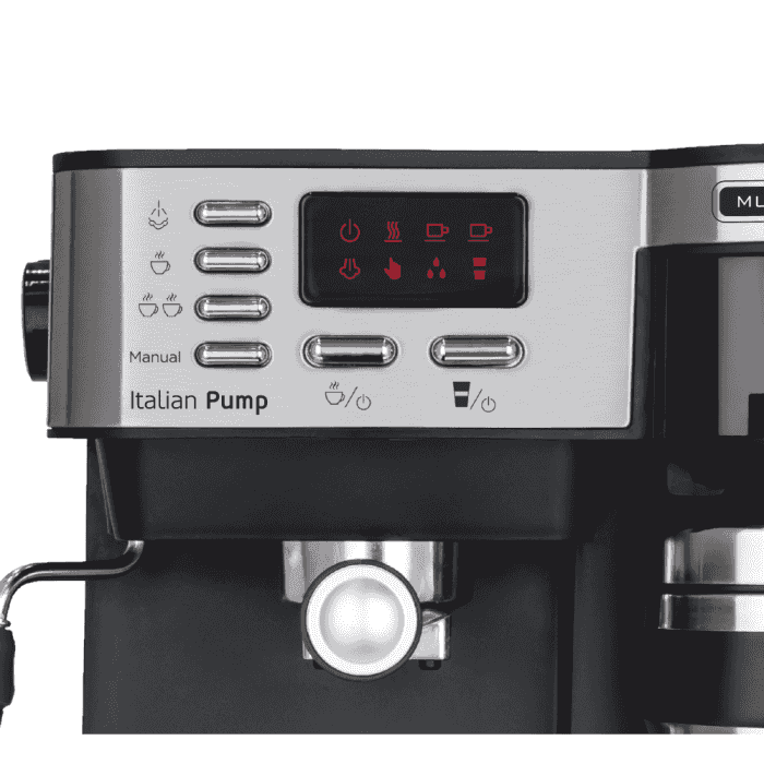 Máquina café expresso e de filtro HÆGER MULTI COFFEE - 1450 W - Image 3