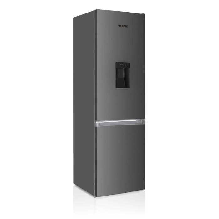 Frigorífico Combi HAEGER North Pole 270 Combi-D - 260 L, Clase E, Gris, Dispensador de Agua - Imagen 2