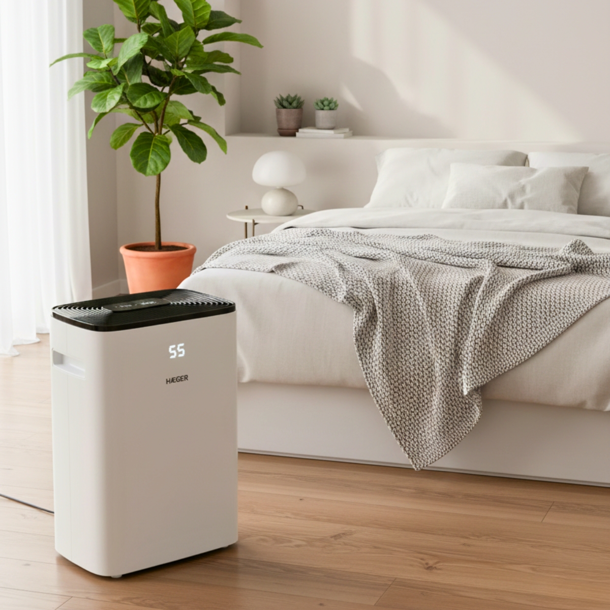 Desumidificador Digital HAEGER D-Force 20 - 20 L/dia, 345W, 35 m2 - Image 5