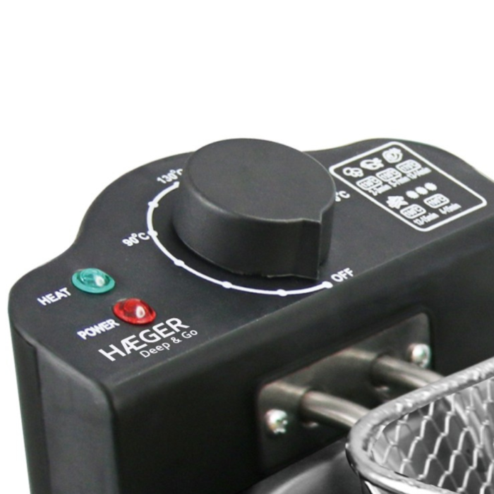 Fritadeira Elétrica HAEGER Deep & Go - 3 Litros - Image 2