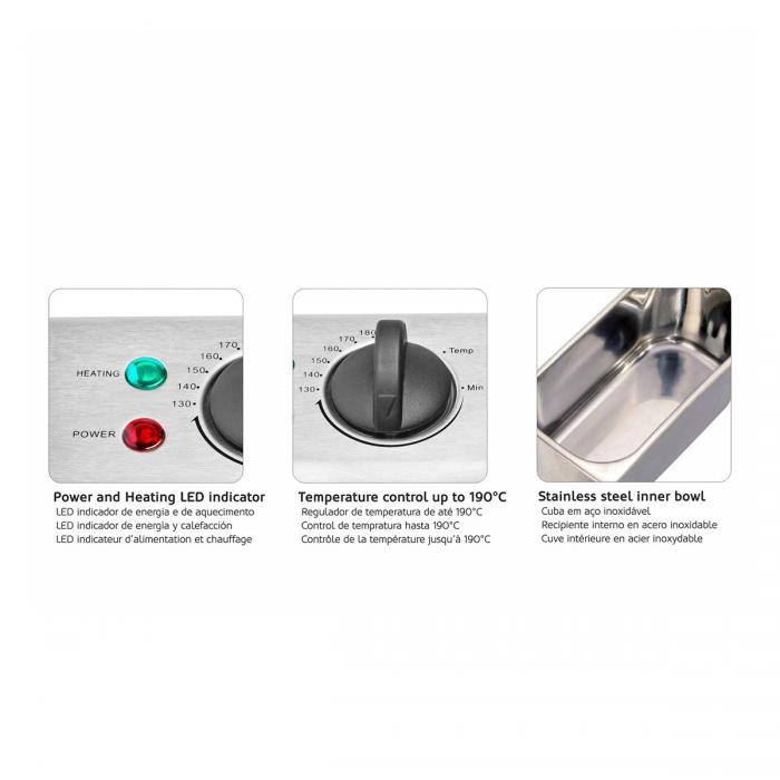 Freidora Pro Chips Plus (4L) - Imagen 2