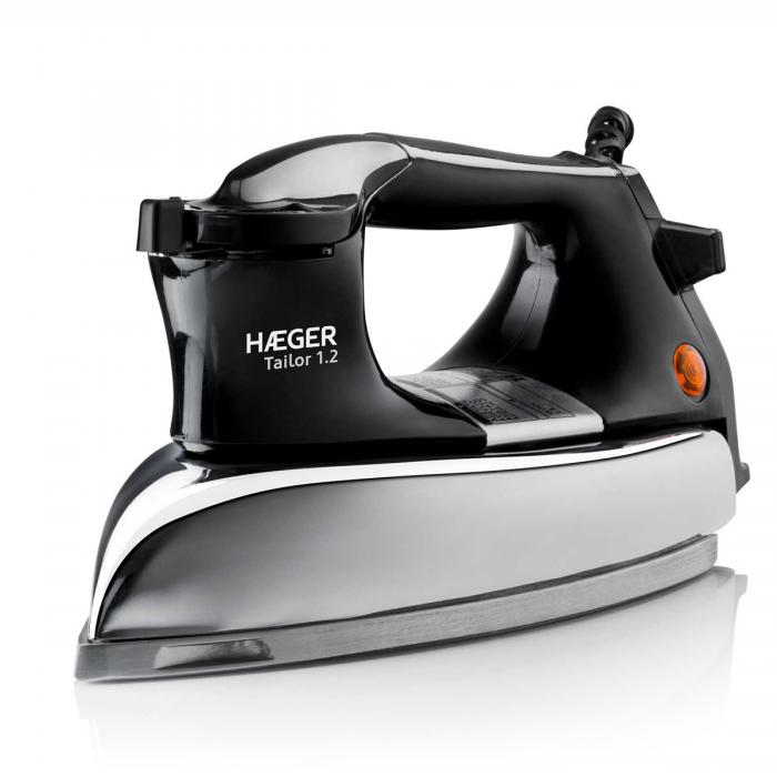 Ferro de engomar a seco profissional HAEGER TAILOR 1.2 - 1200W