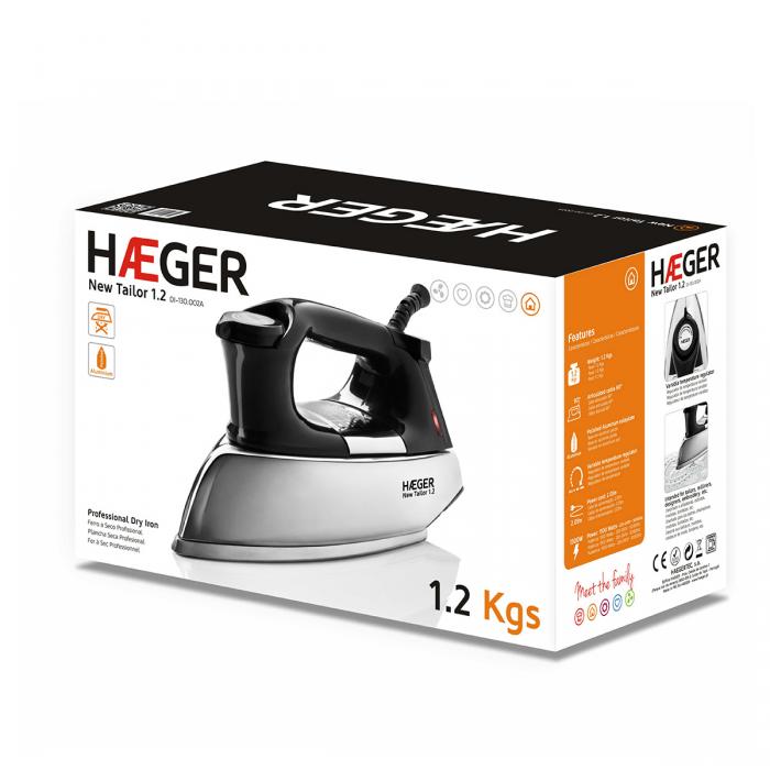 Dry iron HAEGER Tailor - 1,2kg - Image 4