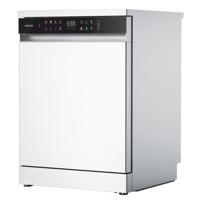 Máquina de Lavar Loiça Digital HAEGER DW-W8P.005A - 15 Conjuntos, 60 cm, Classe D, Branca - Image 2