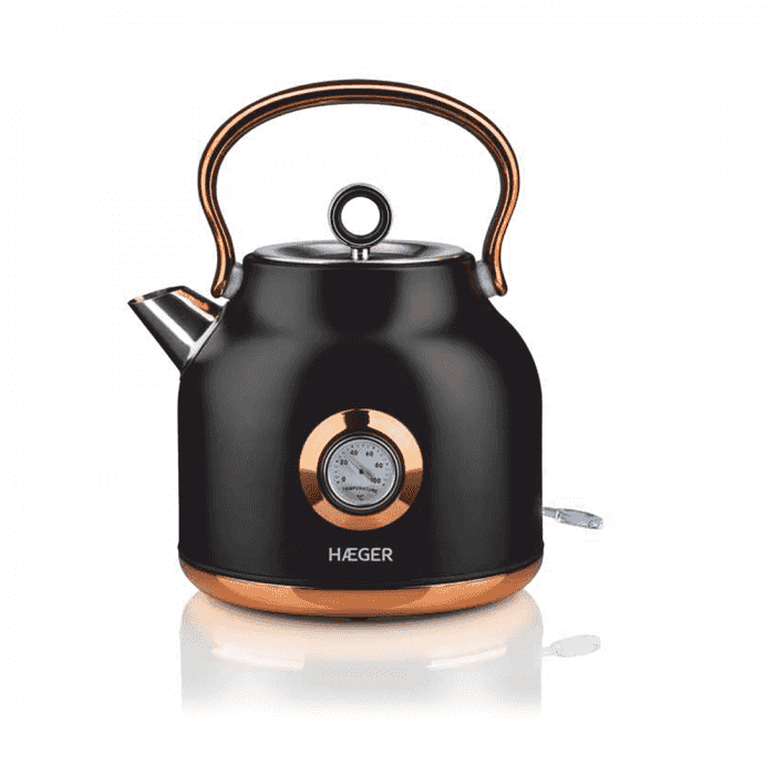 Jarro Elétrico HAEGER ART DECO BLACK - 1,7L 2200W
