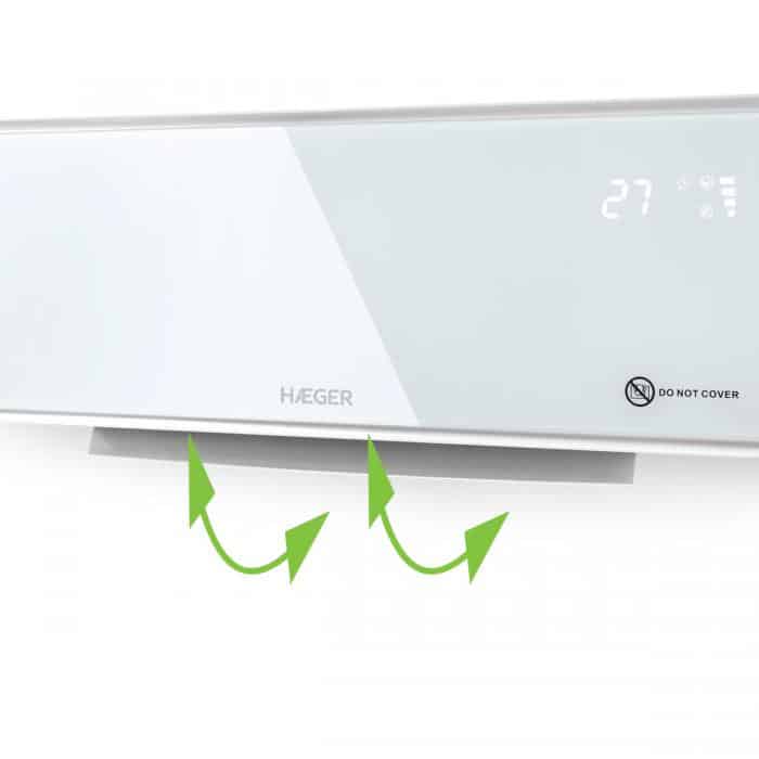 Calefactor de Pared HAEGER iShine - 2000W - Imagen 4