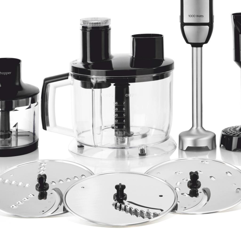 Hand Blender HAEGER EXTREME CHOPPER 1000W with Multifunction Set