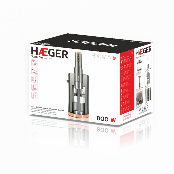 Varinha Mágica HAEGER SUPER VIP SET - 800W - Image 5