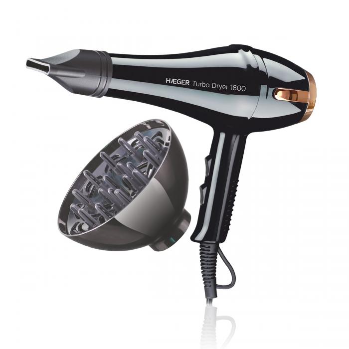 Hair dryer HAEGER TURBO DRYER with 1800W - Image 2
