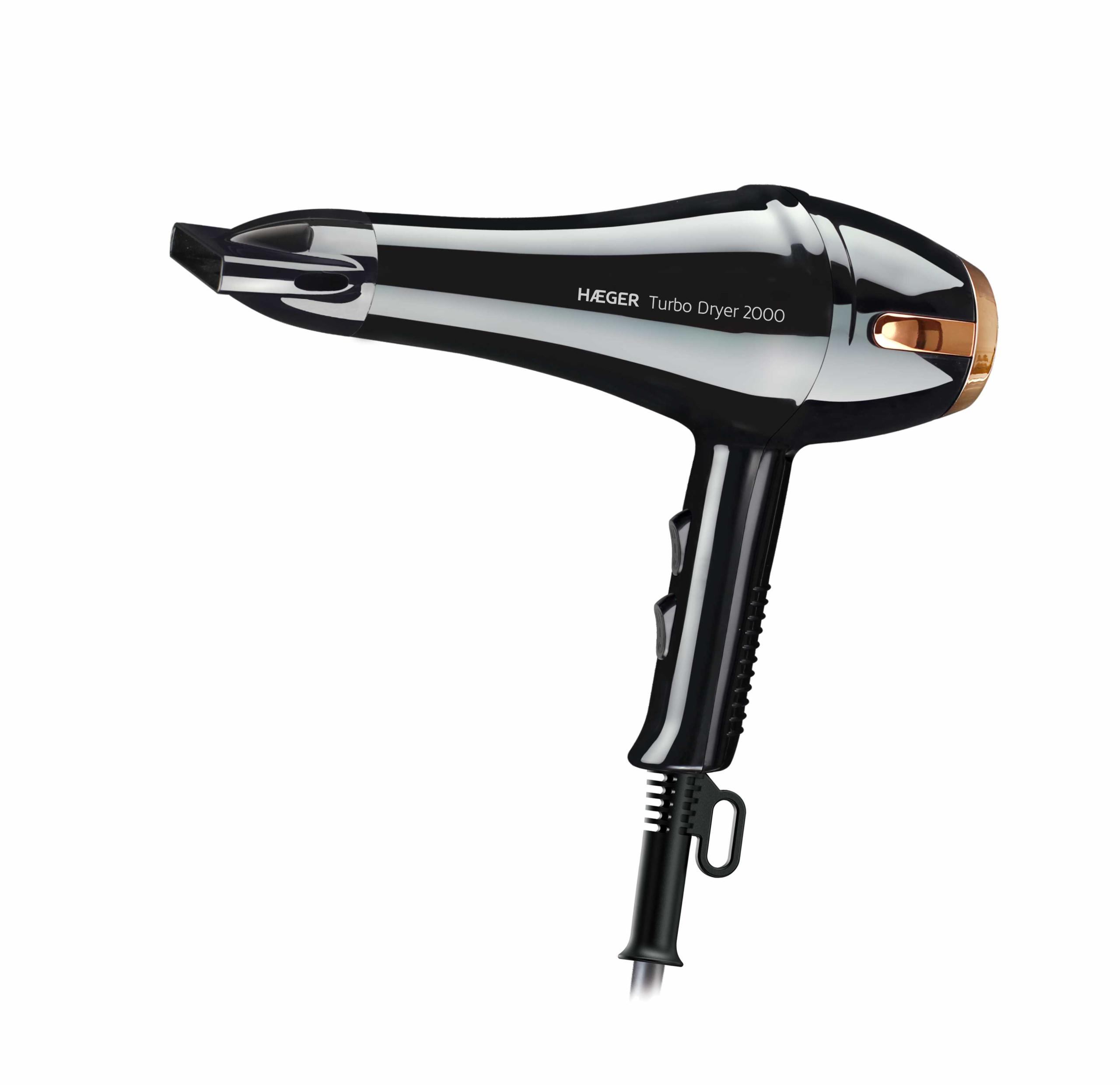 Secador de Cabelo HAEGER Turbo Dryer - 2000W