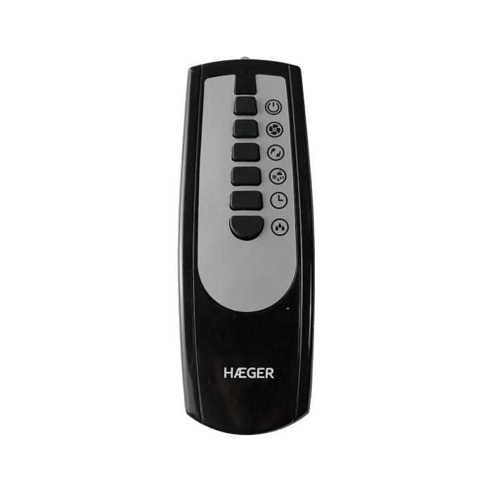 Ventoinha Digital com Humidificador HAEGER Black Mist II - 70W, 3 Velocidades, Controlo Remoto - Image 7