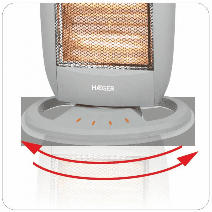 Aquecedor a halogéneo HAEGER HALO 1200 PLUS - 1200W - Image 2