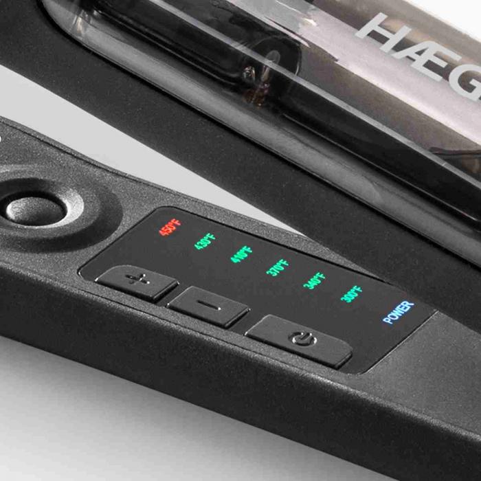Alisador de Cabelo HAEGER Steam Styler Pro - Sistema de Vapor, Titânio, 140ºC a 230ºC - Image 4