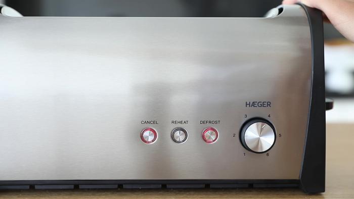 HÆGER DESAYUNO PLUS - Tostadora Multifunción 1.400 W - Imagen 4