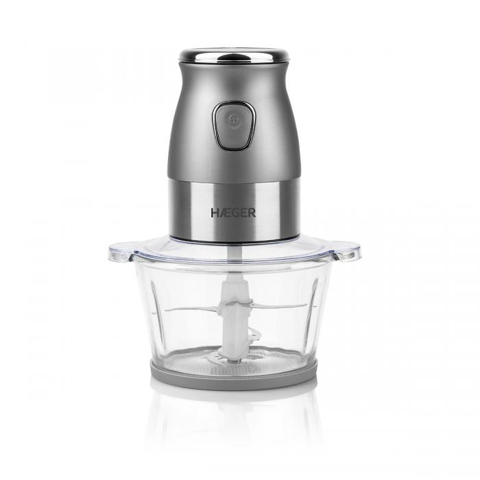Liquidificadora e Picadora HAEGER Perfect Combo 2 in 1 - 500W, Copo de 600ml, Taça de 2L - Image 2
