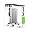 Aquecedor de Mica HAEGER Top Mica White 1500W - Image 2