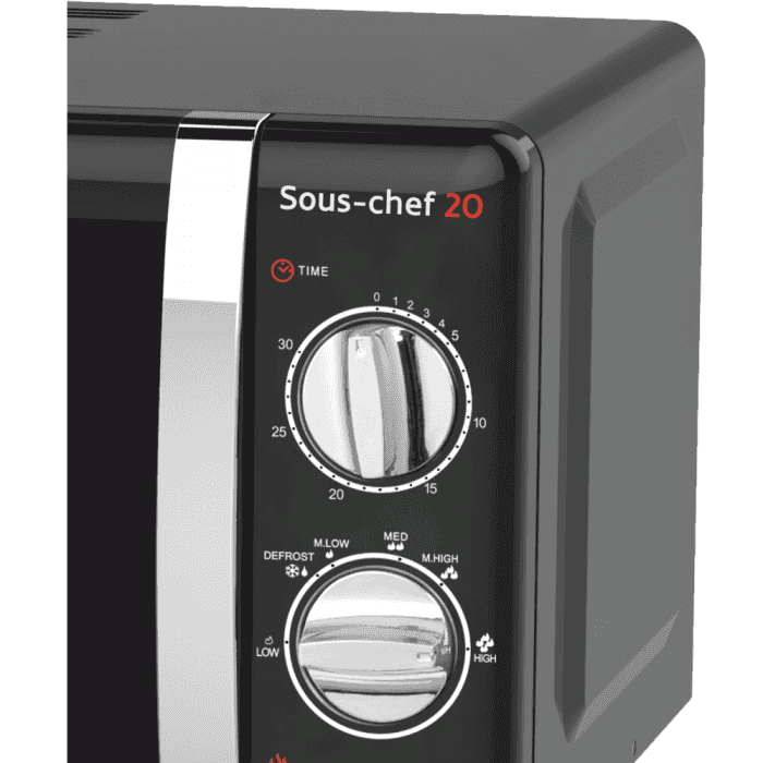 Microondas Sous-chef 20 (Negro) - Imagen 3
